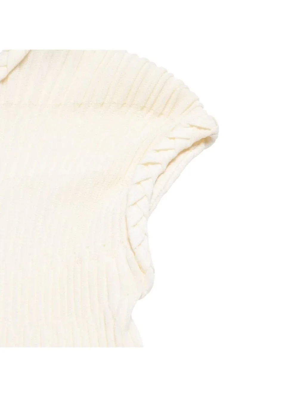 Chanel CC Chain Button White Ivory Dress Silver